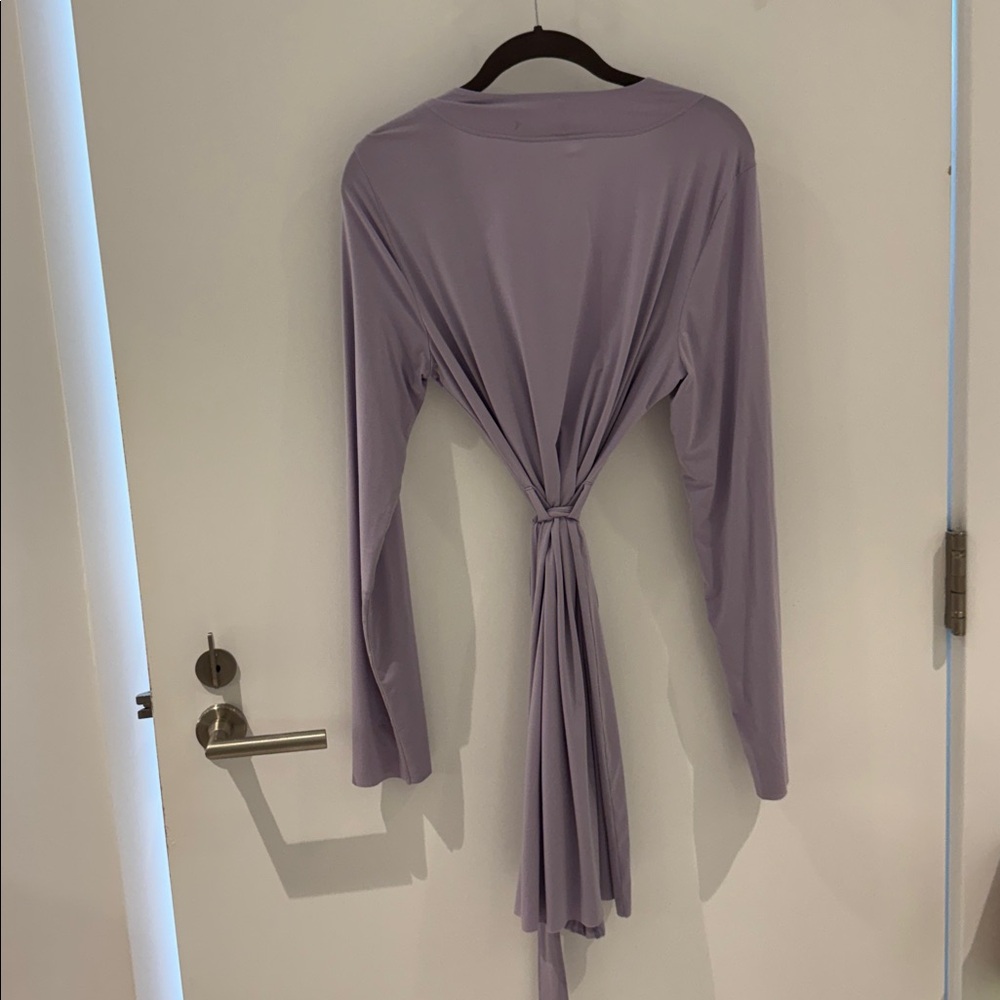 Commando Soft Lilac Women's Robe - Picture 3 of 4